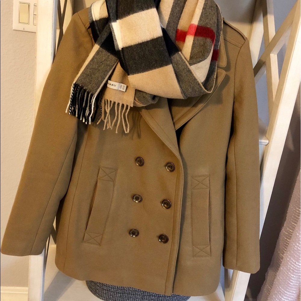 Burberry Brit Pea coat.